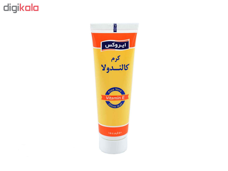 کرم ترمیم کننده ایروکس مدل Calendoola حجم 50 میلی لیتر
