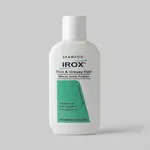 شامپو مو ایروکس مدل wheat germ protein حجم 200 میلی‌لیتر، حاوی پروتئین جوانه گندم، عصاره چای سبز، نرم‌کننده گیاهی، ویتامین E و B5، افزایش حجم و ترمیم موهای شکننده و نازک