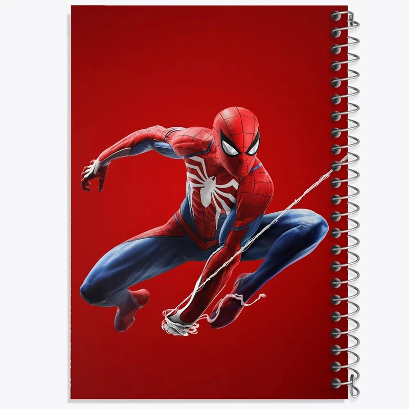 دفتر مشق 50 برگ خندالو مدل مایلز مورالز مردعنکبوتی کد 30829