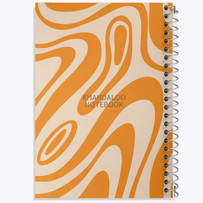 دفتر مشق 50 برگ خندالو طرح انتزاعی کد N5889