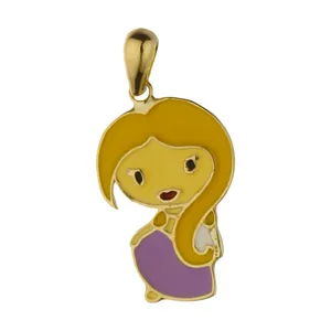 آویز گردنبند طلا 18 عیار زنانه میو گلد مدل MIO-GD895