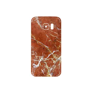 MAHOOT Red Marble Cover Sticker for Samsung Galaxy S7