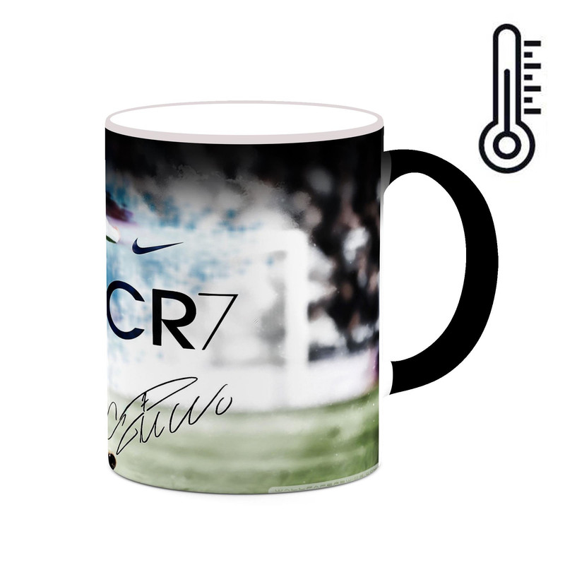ماگ حرارتی کاکتی طرح Ronaldo رونالدو مدل mgh43123