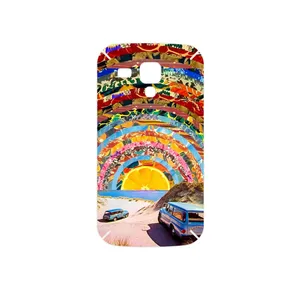 MAHOOT Collage of Orange Sky Cover Sticker for Samsung Galaxy S Duos GT S7562