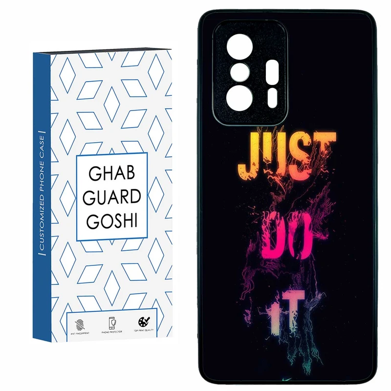 کاور قاب گارد گوشی طرح just do it کد TPU-106 مناسب برای گوشی موبایل شیائومی Xiaomi 11T / 11T PRO
