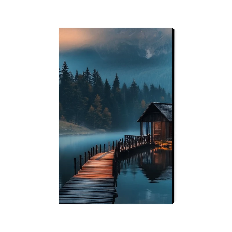 تابلو شاسی عرش مدل فانتزی منظره ساحل و دریا کد As5189