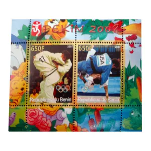 تمبر یادگاری مدل جودو کد bc-1150 مجموعه 2 عددی