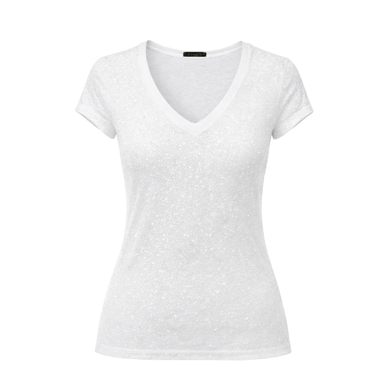 تی‌شرت آستین کوتاه زنانه اکسپرس مدل شاین 