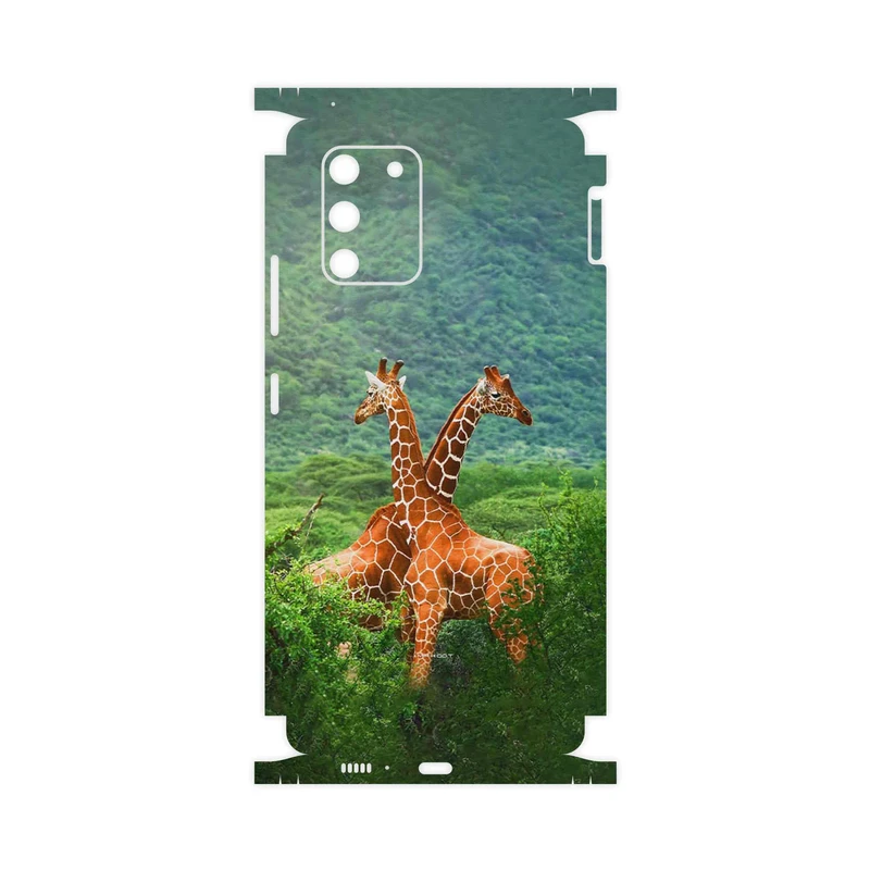 برچسب پوششی ماهوت مدل Giraffe-FullSkin مناسب برای گوشی موبایل سامسونگ Galaxy S10 Lite