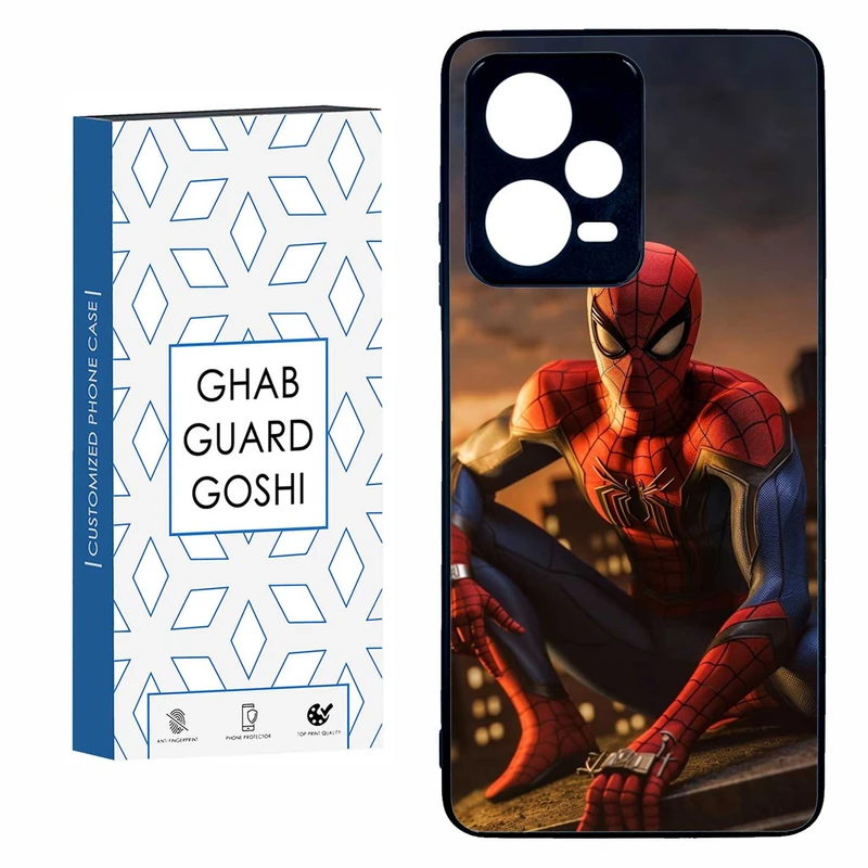 کاور قاب گارد گوشی طرح مرد عنکبوتی کد TPU-284 مناسب برای گوشی موبایل شیائومی  REDMI NOTE 12 PRO 5G