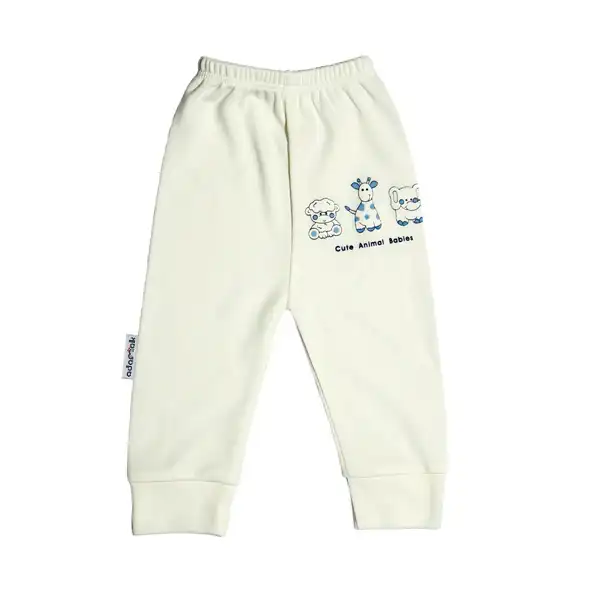 شلوار نوزادی آدمک مدل فیل و زرافه کد 74260