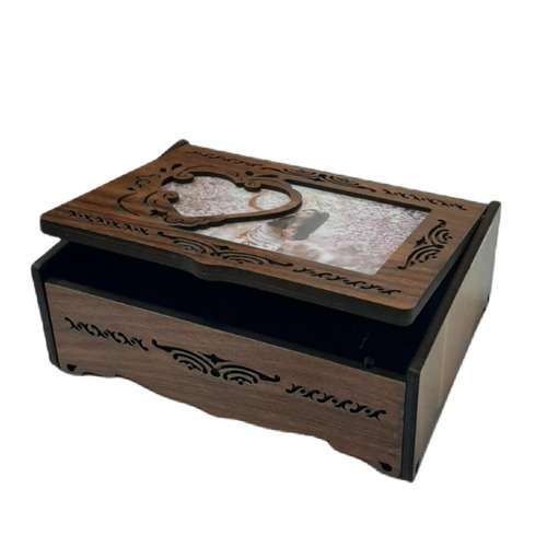 جعبه موزیکال مدل قاب عکس