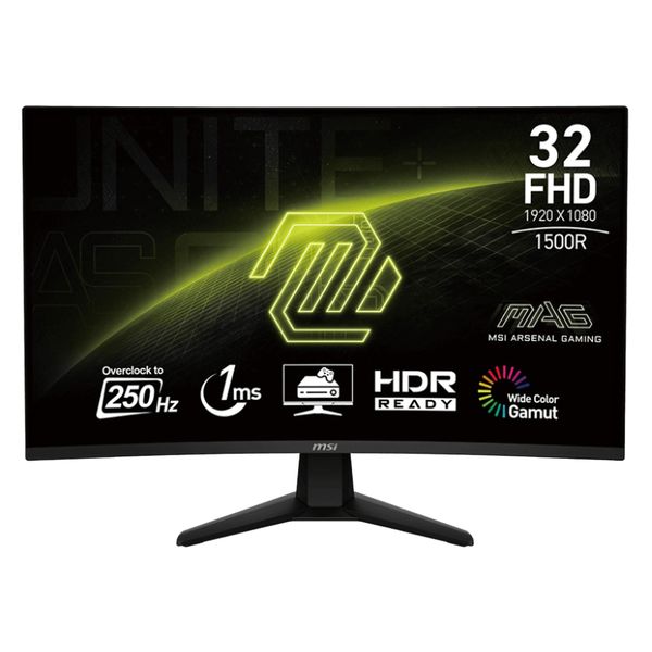 مانیتور خمیده گیمینگ 32 اینچ ام اس آی مدل MAG 32C6X