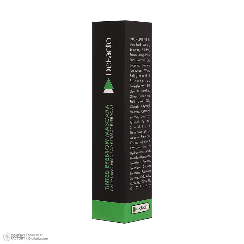 ریمل ابرو دیفکتو مدل M02 شماره 02 رنگ قهوه‌ای تیره