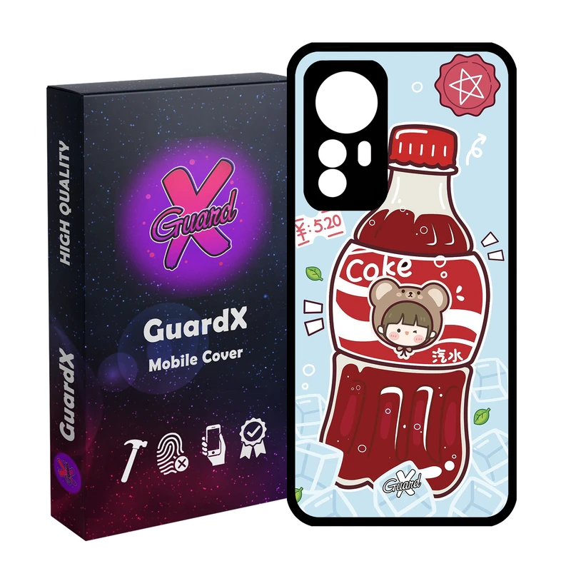 کاور گارد ایکس طرح Cute مدل Glass10635 مناسب برای گوشی موبایل شیائومی Mi 12/Mi 12X/Mi 12S