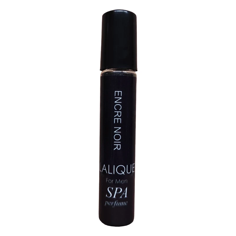 عطر جیبی مردانه اسپا مدل Lalique Encre Noir کد 015 حجم 25 میلی لیتر