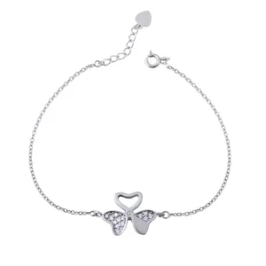      دستبند نقره زنانه بازرگانی میلادی کد DP_091