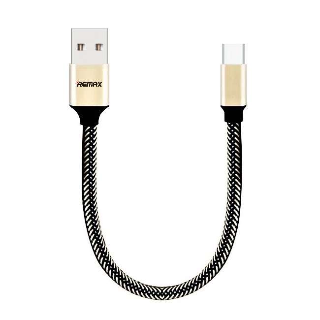 کابل تبدیل USB به USB-C ریمکس مدل Glass Box طول 0.2 متر