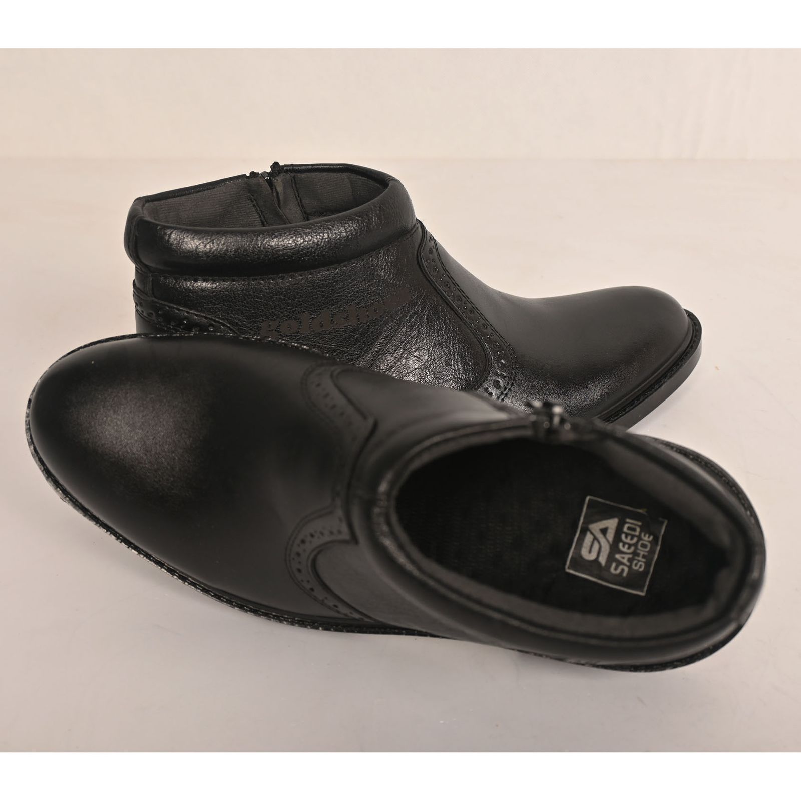 نیم بوت مردانه کفش سعیدی مدل 528m -  - 12