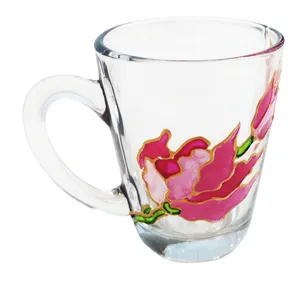 استکان طرح گل کد 02