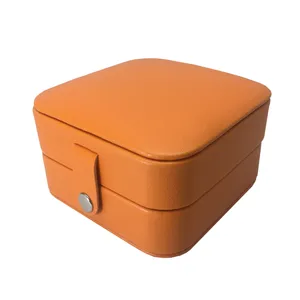 جعبه جواهرات مدل چرمی مسافرتی کد G12