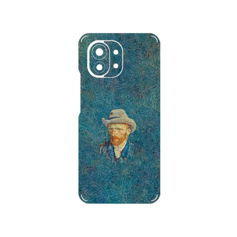 برچسب پوششی ماهوت مدل Self portrait with a gray felt hat مناسب برای گوشی موبایل شیائومی Mi 11 5G
