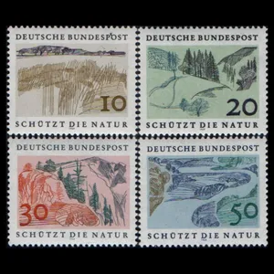 تمبر یادگاری مدل خارجی مجموعه 4 عددی