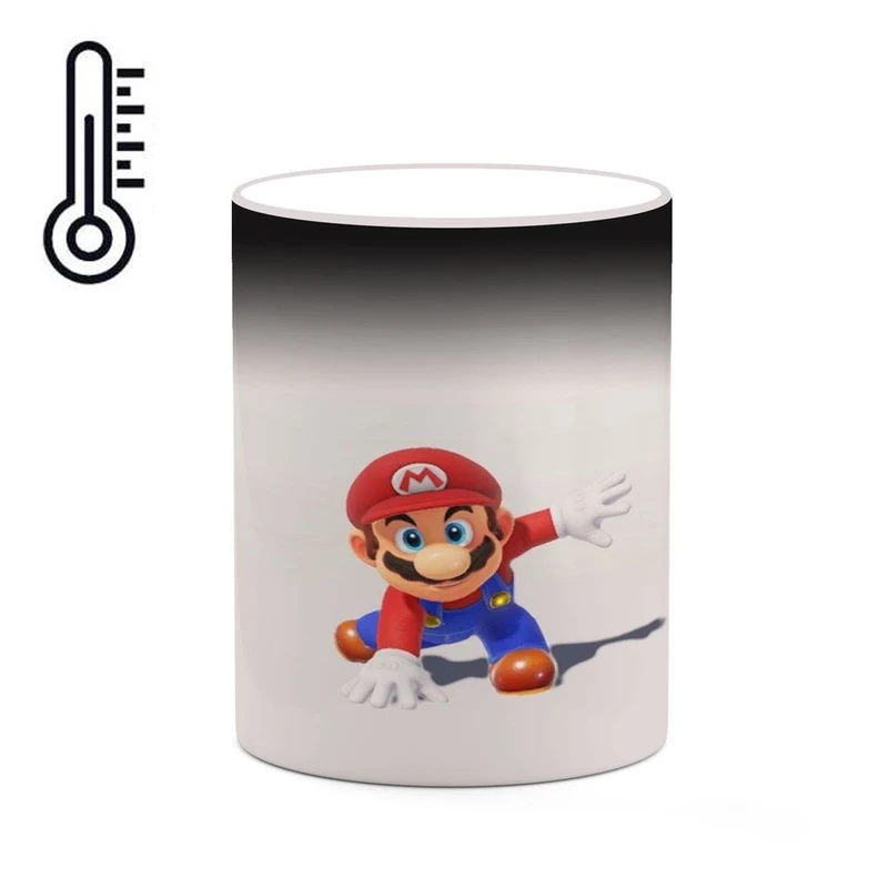 ماگ حرارتی کاکتی مدل بازی سوپر ماریو Super Mario Odyssey کد mgh30629