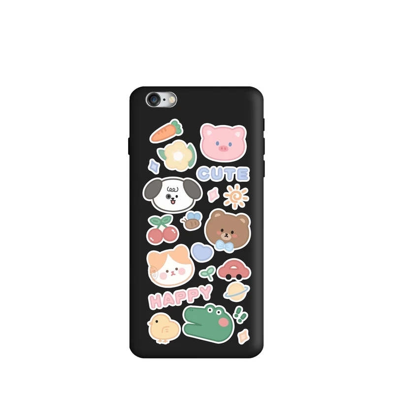 کاور قاب گارد طرح حیوانات کیوت کد t7073 مناسب برای گوشی موبایل اپل iphone 7 Plus / 8 Plus