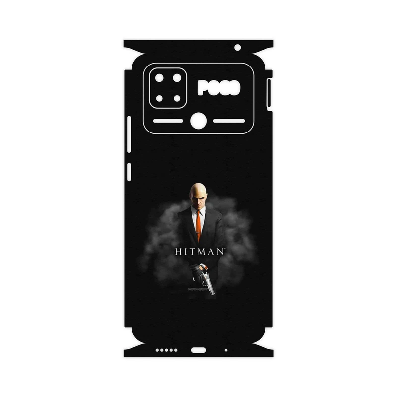 برچسب پوششی ماهوت مدل HITMAN-FullSkin مناسب برای گوشی موبایل شیائومی Poco C40