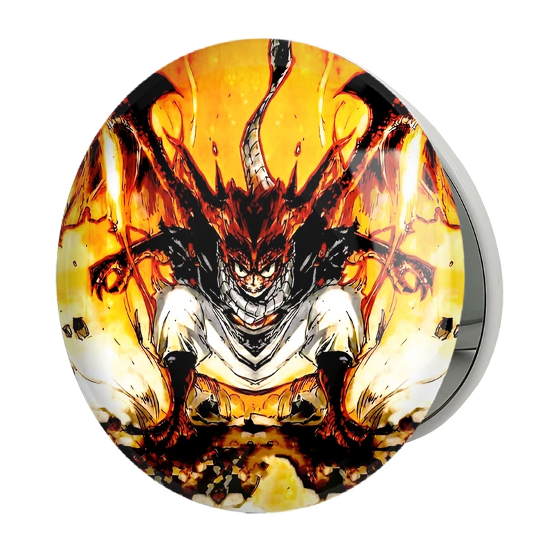 آینه جیبی خندالو طرح ناتسو انیمه فری تیل Fairy Tail مدل تاشو کد 16509 