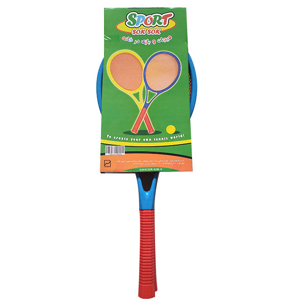 راکت تنیس اسباب بازی سک سک کد p05 مجموعه 2 عددی