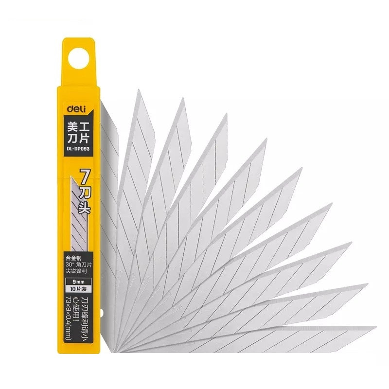 تیغ کاتر دلی مدل DL-DP093 بسته 10 عددی