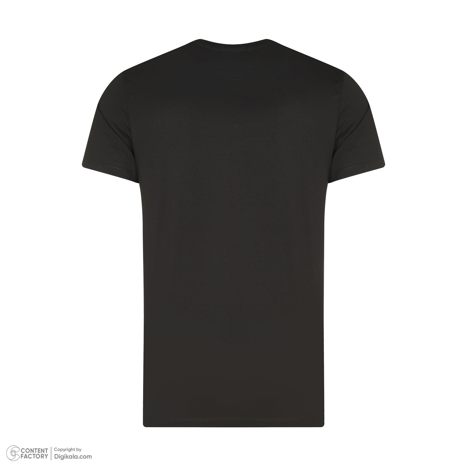 تی شرت آستین کوتاه مردانه باینت مدل 801-1 رنگ مشکی -  - 5