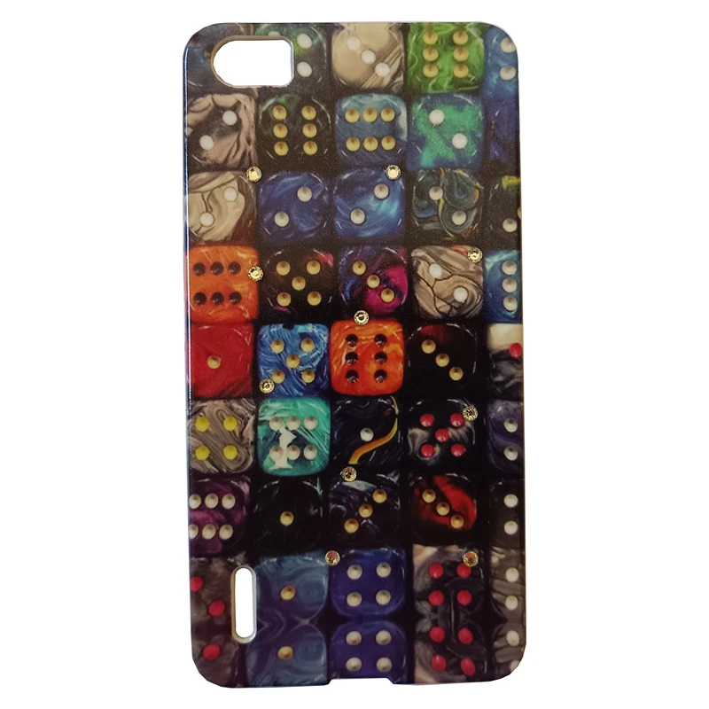 کاور مدل ساده طرح تاس مناسب برای گوشی موبایل هوآوی Honor 6