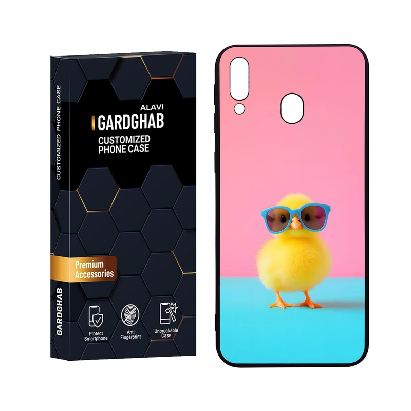 کاور گارد قاب علوی مدل Glass مناسب برای گوشی موبایل سامسونگ Galaxy M20