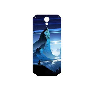 MAHOOT Blue Mountains Digital Art Cover Sticker for HTC Desire 620