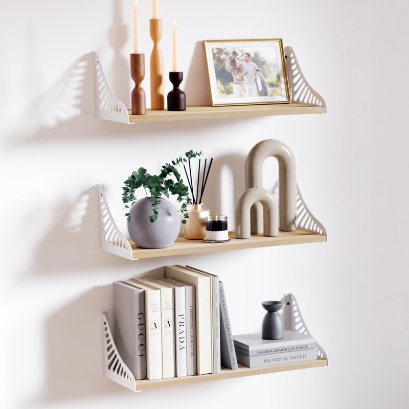 شلف دیواری دینیال مدل p.s ونوس کد DN-04SH-06 مجموعه شش عددی