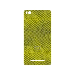 MAHOOT Yellow Snake Skin Cover Sticker for Xiaomi Mi 4i