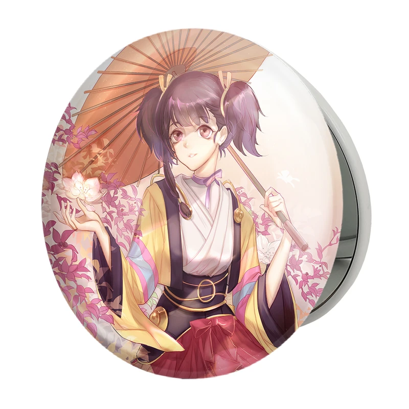 آینه جیبی خندالو طرح مومی انیمه کابانری (Kabaneri) مدل تاشو کد 35975