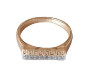 انگشتر زنانه ژوپینگ مدل ورسا مستطیلی