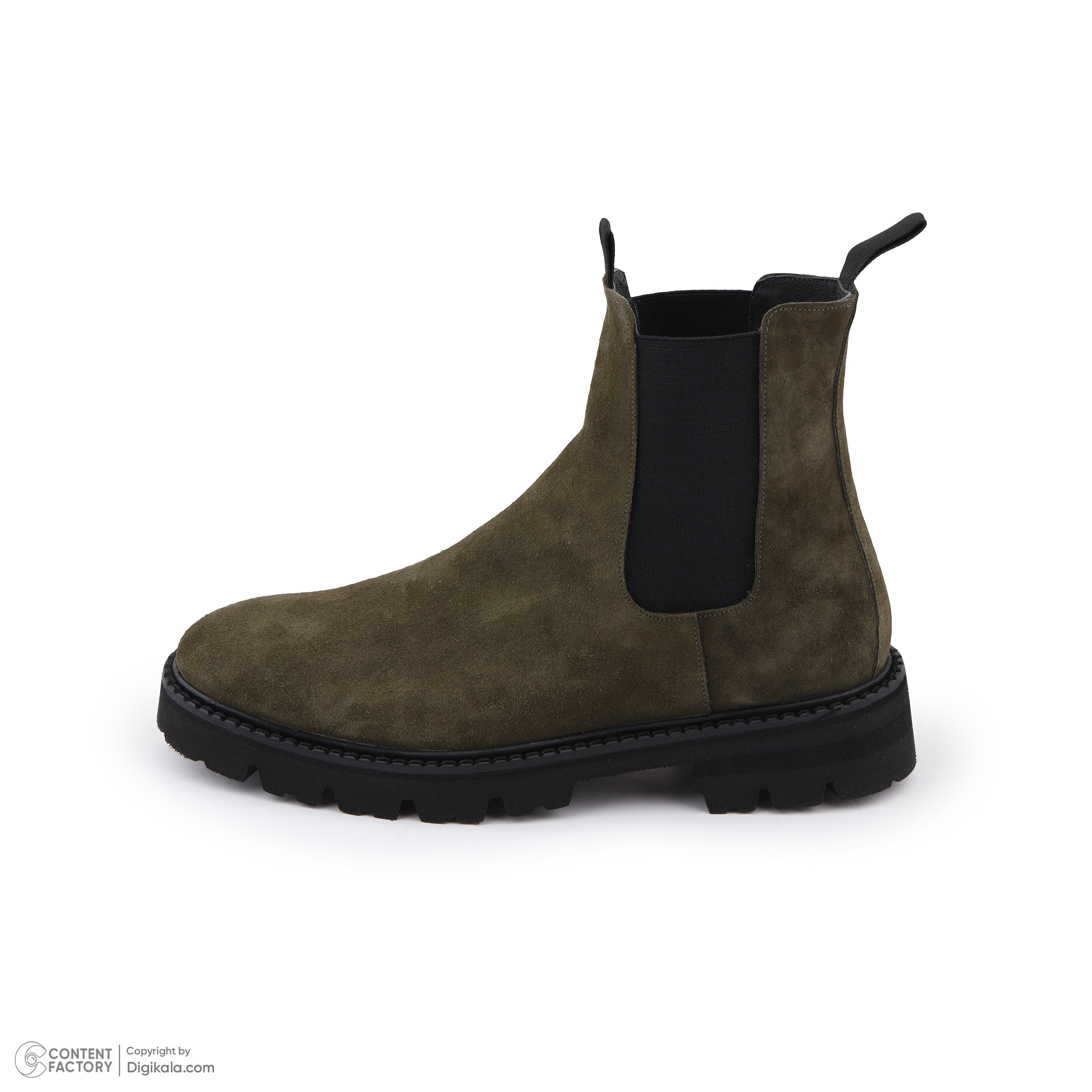 نیم بوت مردانه چرم مشهد مدل J6302-038