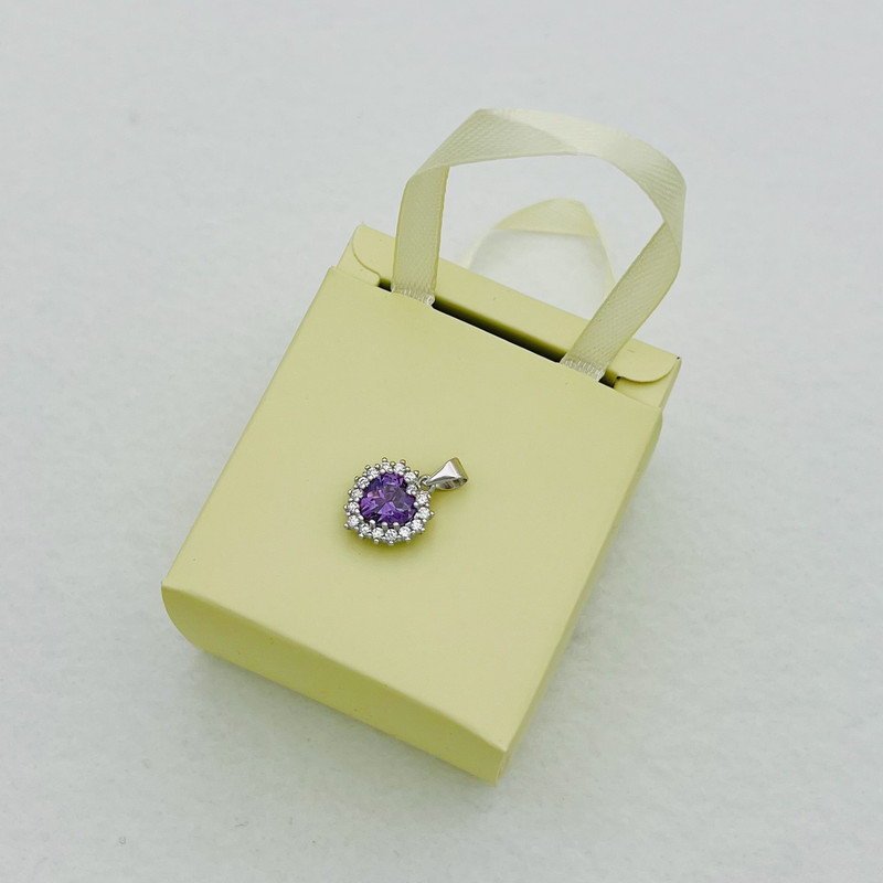 آویز گردنبند نقره زنانه مدل NG8735