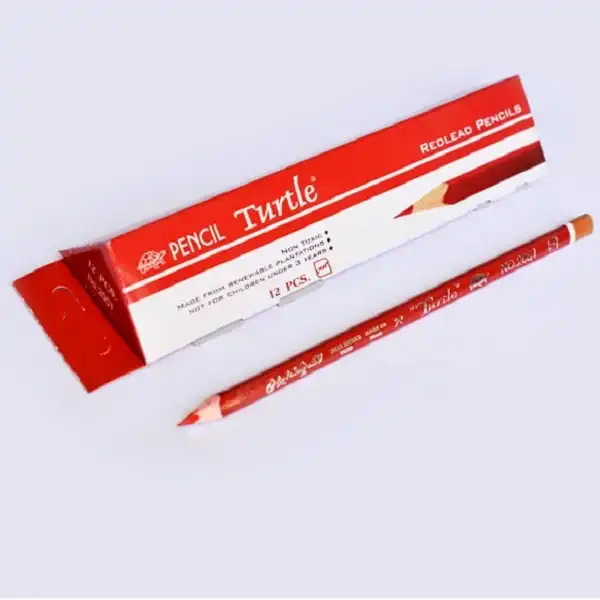 مداد قرمز لاک پشت مدل 2001 بسته 3 عددی