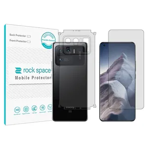Rockspace transparent screen protector HyGEL model suitable for Xiaomi Mi 11 Ultra mobile phone with back protector