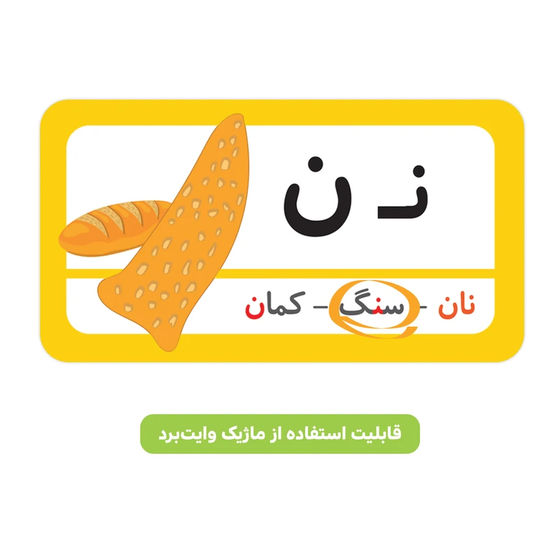 عکس شماره 2 : پوستر آموزشی فرشیم طرح حروف الفبای فارسی کد 936