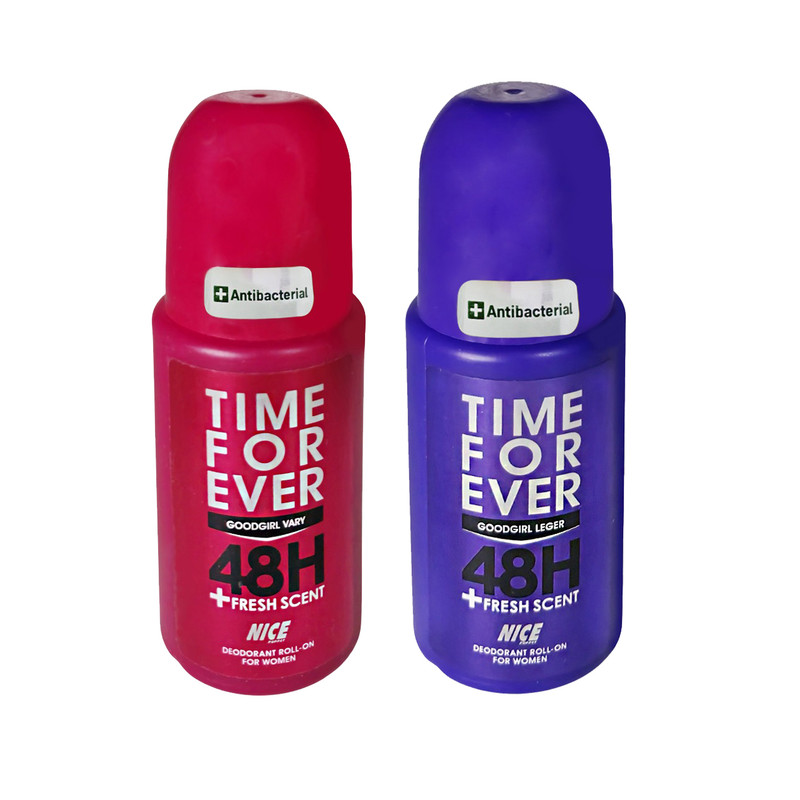 رول ضد تعریق زنانه نایس پاپت مدل Good girl leger حجم 120 میلی لیتر به همراه رول ضد تعریق زنانه نایس پاپت مدل Good girl very حجم 120 میلی لیتر 