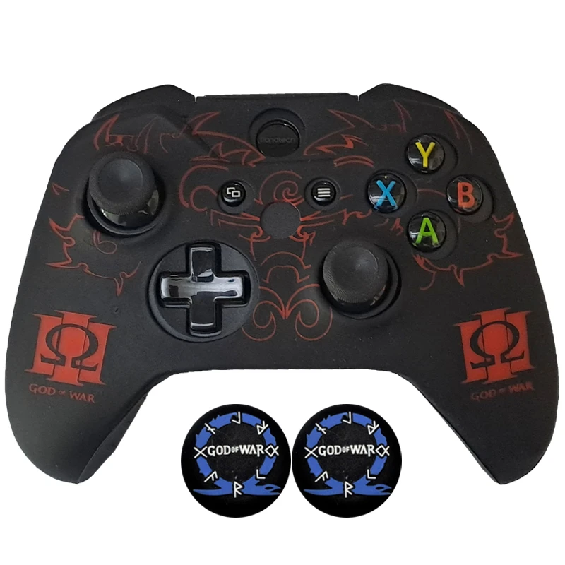 محافظ دسته ایکس باکس Series S/X مدل GOW XS116 به همراه روکش آنالوگ