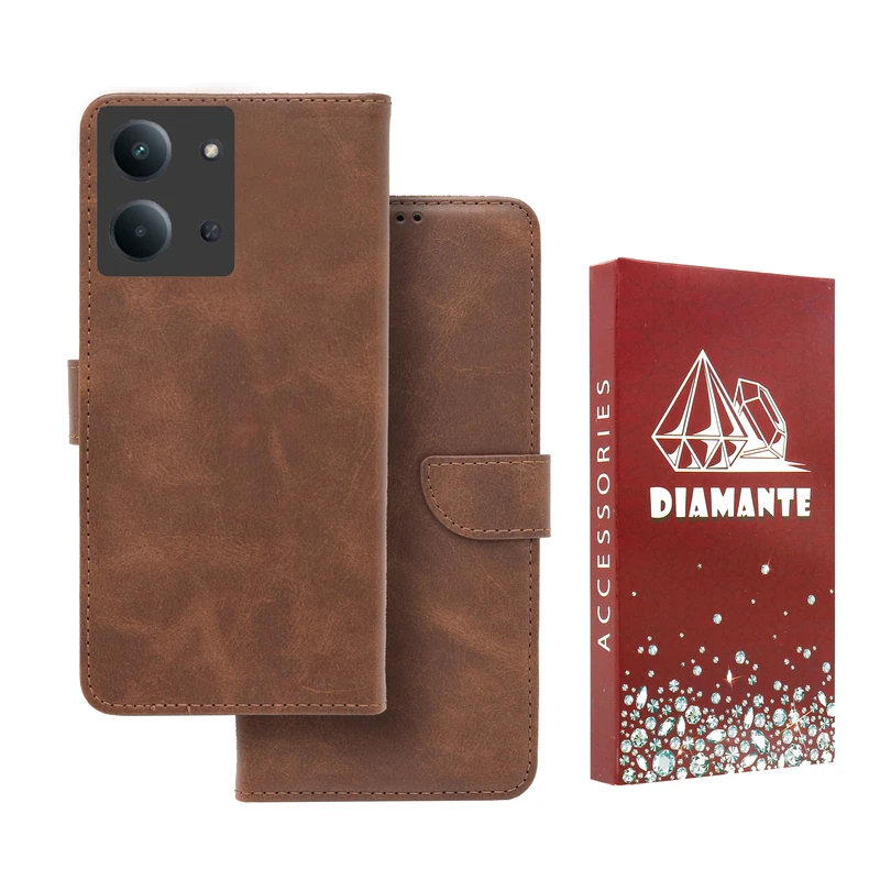 کیف کلاسوری دیامانته مدل Bers Rd مناسب برای گوشی موبایل شیائومی Redmi 15C