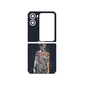 MAHOOT Strings Digital Art 1 Cover Sticker for Oppo Find N2 Flip